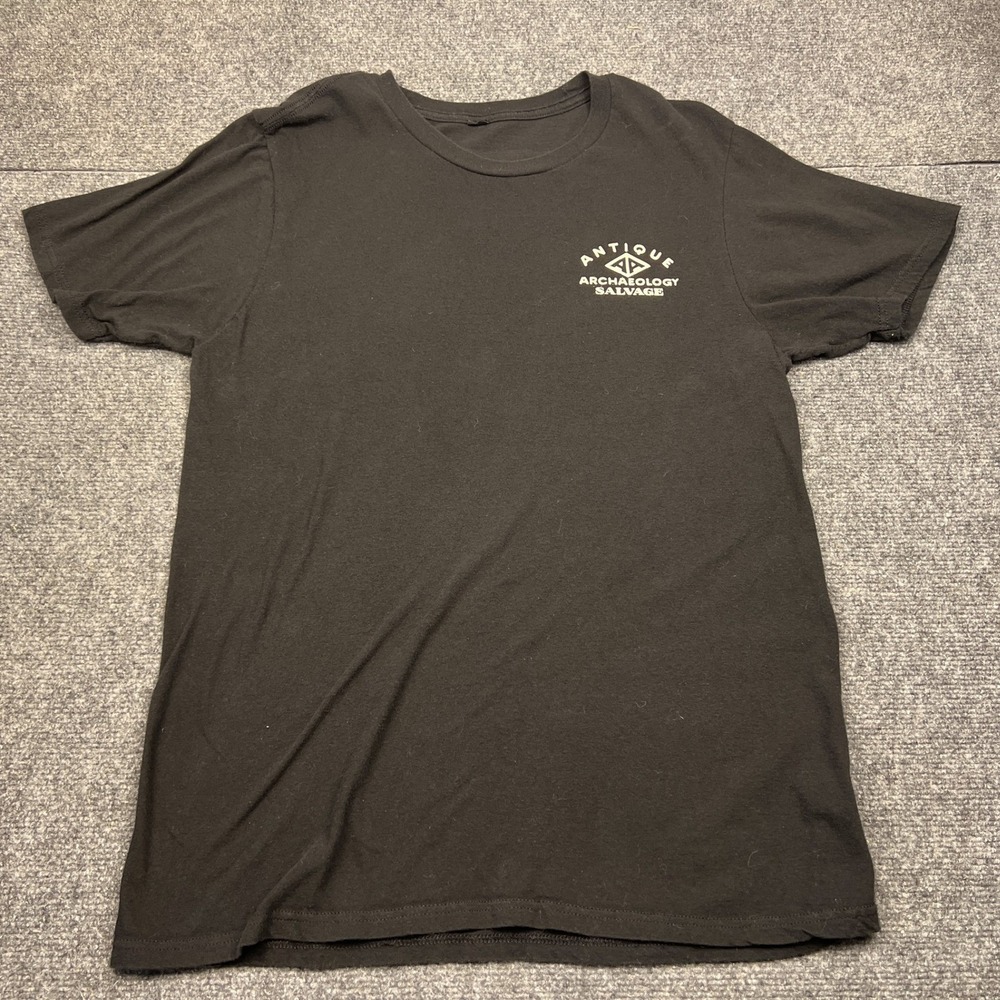 Antique Archaeology Salvage T-Shirt Mens Small Black American Pickers Nashville - Picture 2 of 6